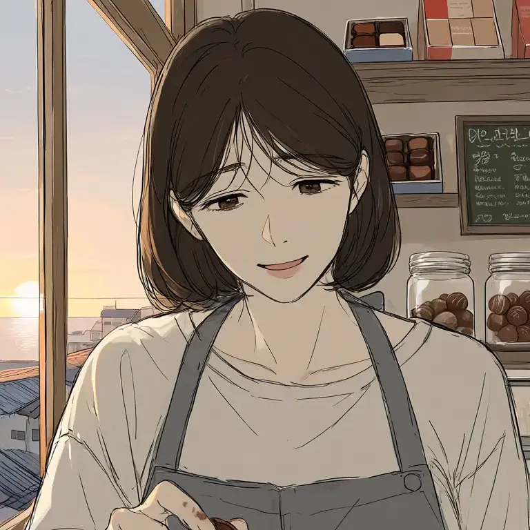 MoistValue2193의 3年後、チョコレート店