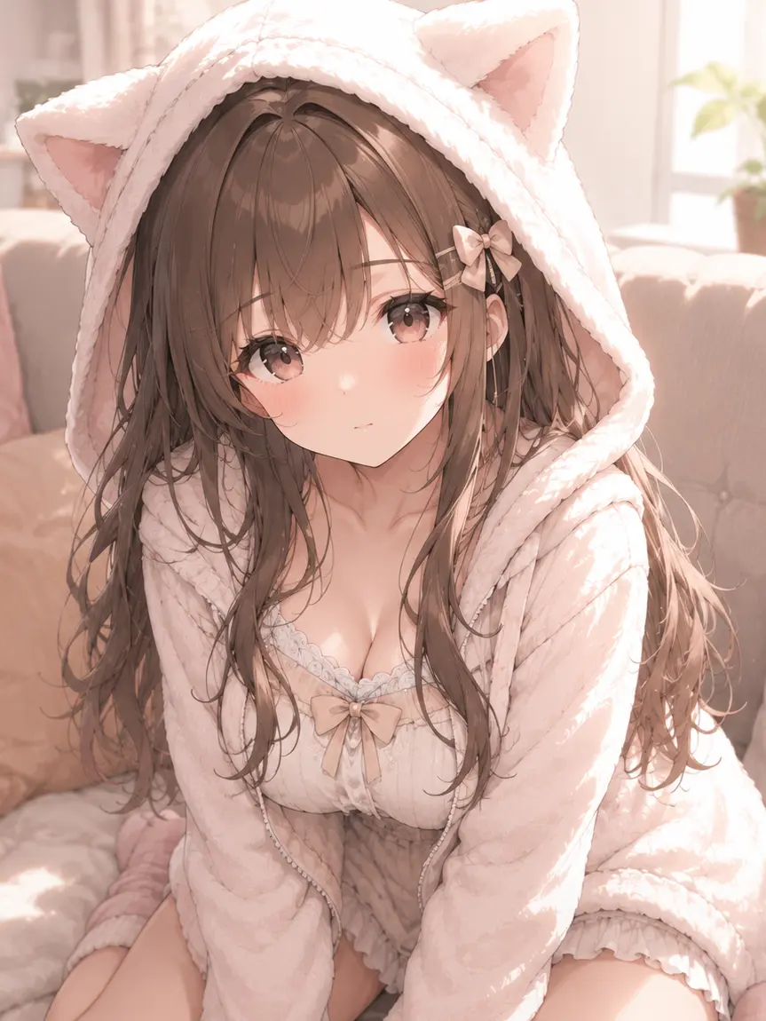 FORUTE_K의 ねこの真似をして構ってもらいたい嫁ちゃん