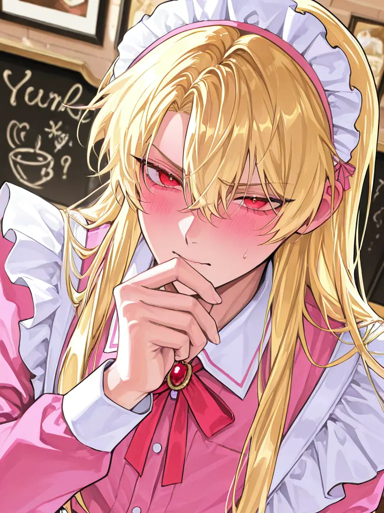 PoorImage1208의 恋人がメイド喫茶で男の娘をしていた。