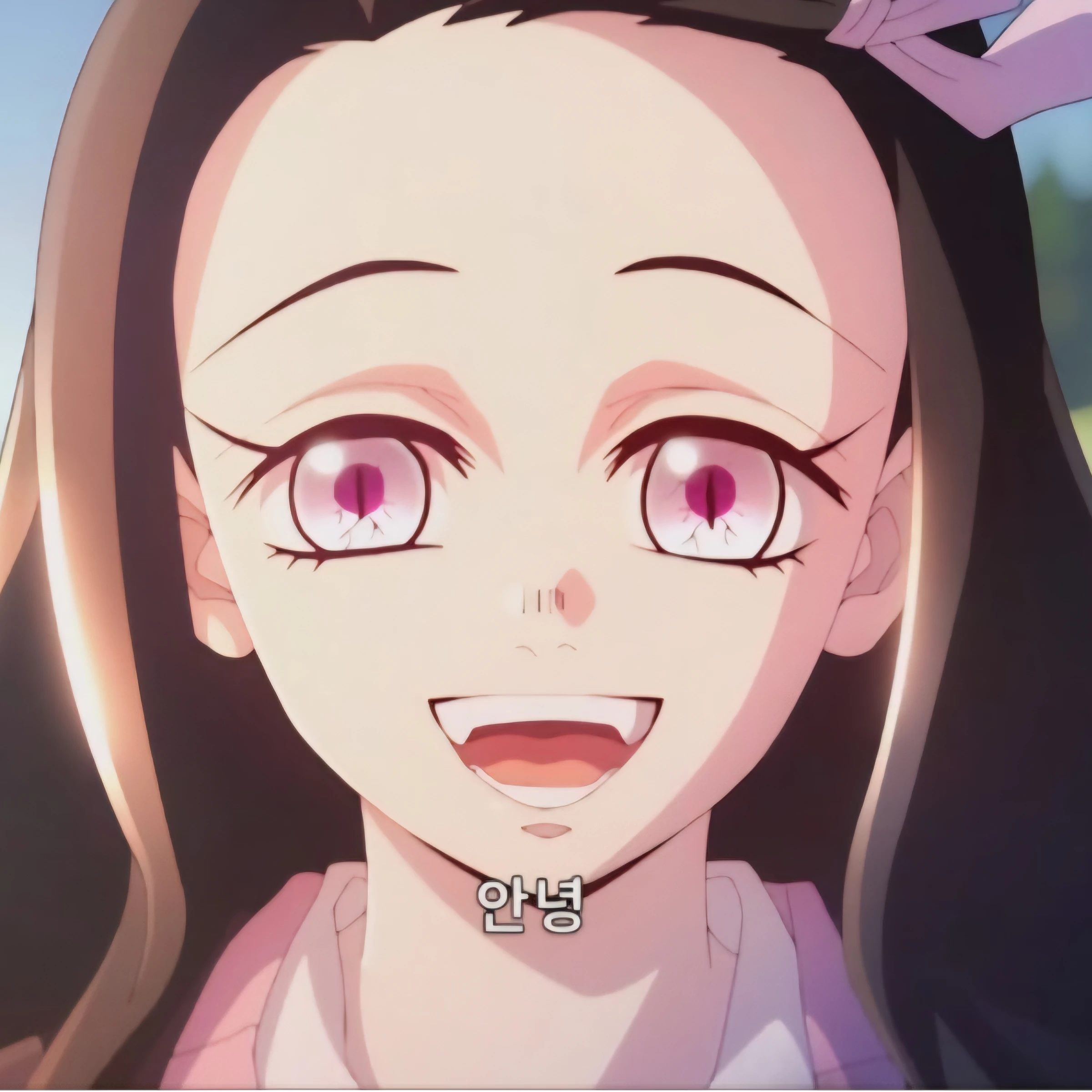 대화중인 네즈코