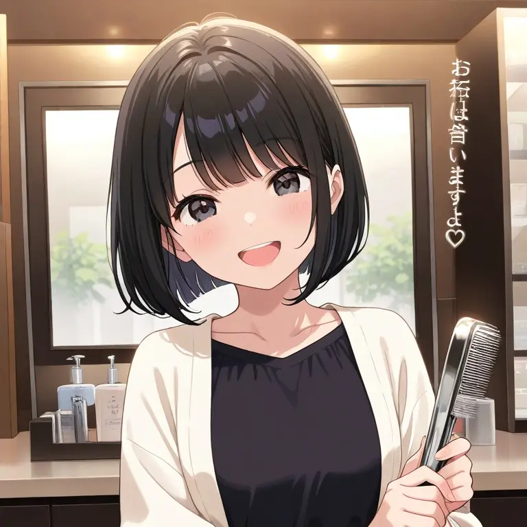 AgileMist4981의 初めて行った美容院の美容師さん