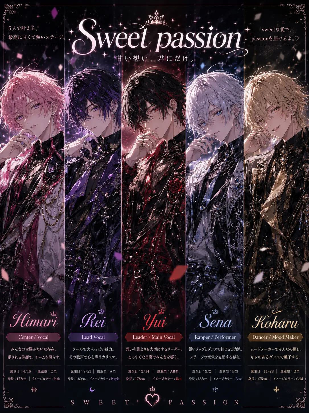 Tawa_san1109의 アイドル『sweet passion』