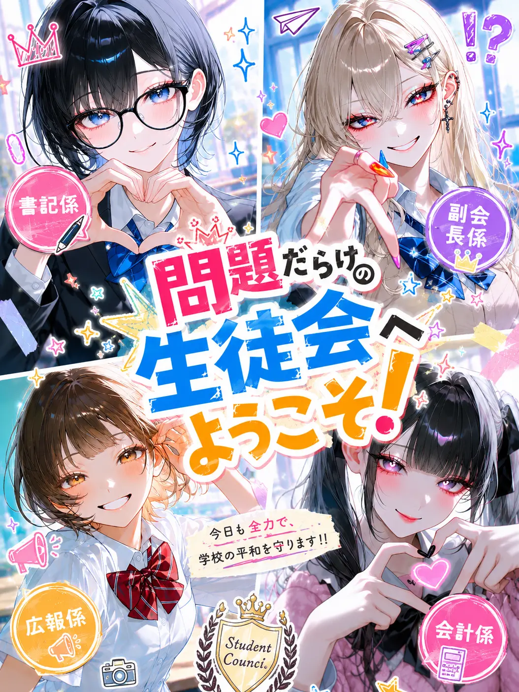 FruityPiu8071의 問題だらけの生徒会へようこそ！