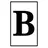 B