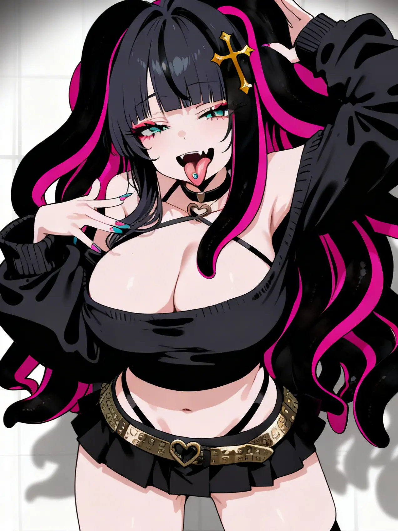 ShinyCrab6979의 触手髪のお姉さんに絡まれる話