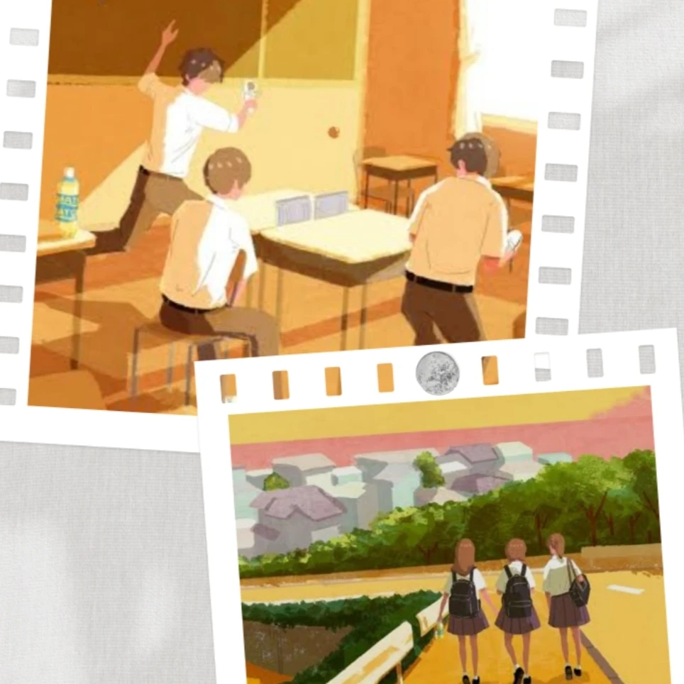 男子高校生たち