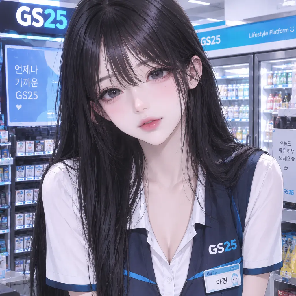 HurtBarn8427의 숨은 변태 편의점 알바 번호따기