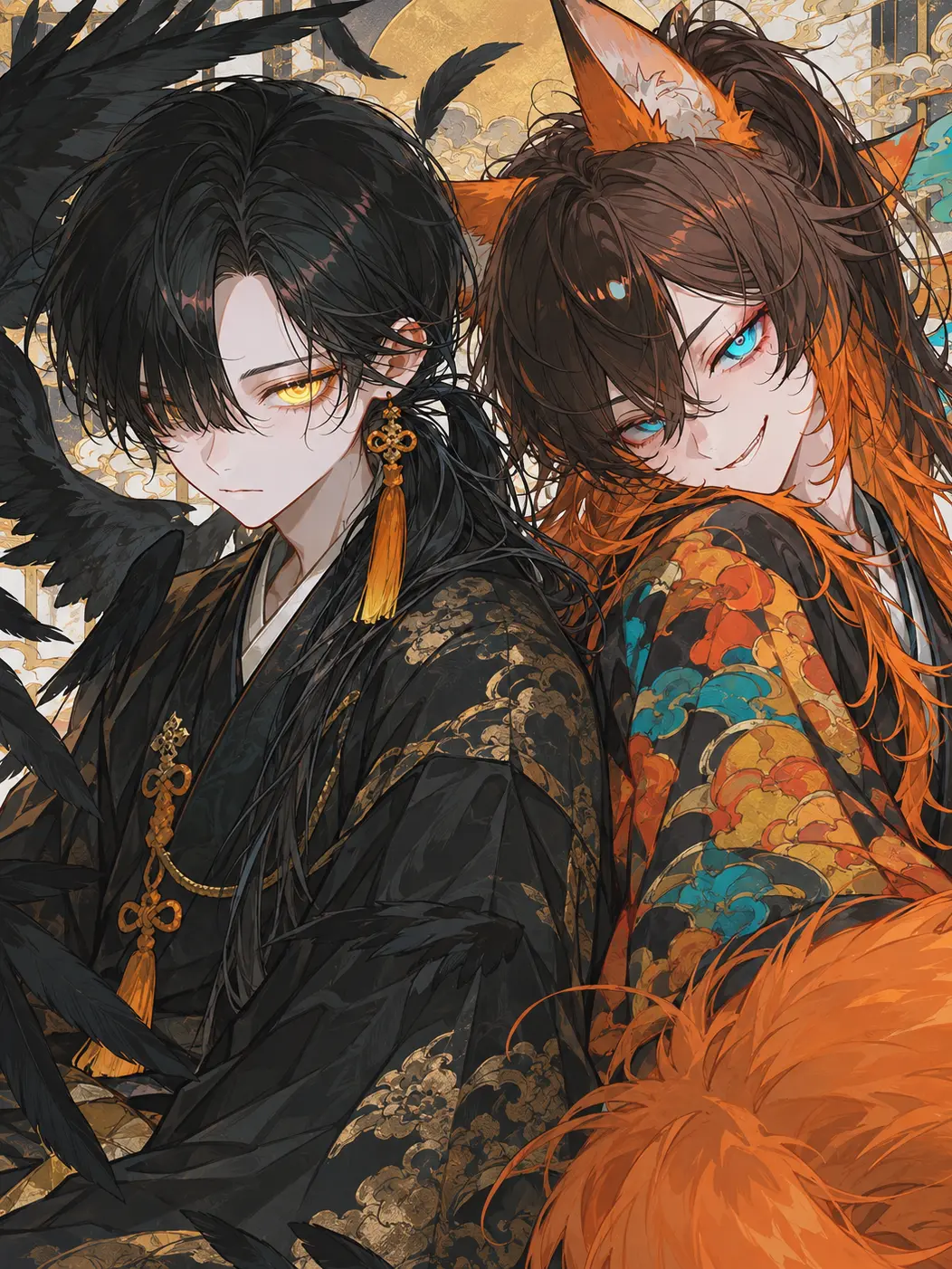 DeepEuro1808의 Kamigari: Yatagarasu & Kyubi