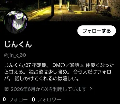 Profile image of じんくん