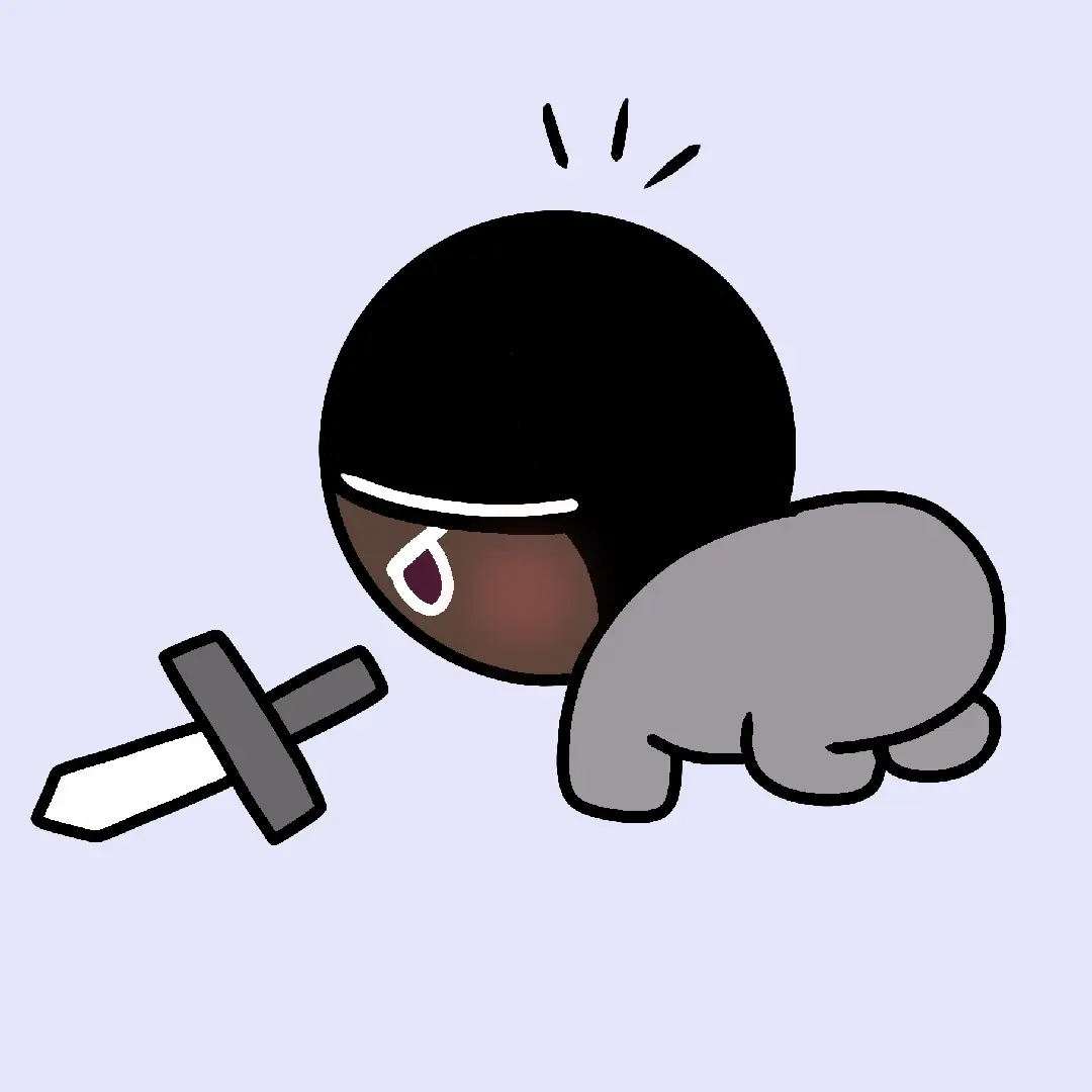 SmugTie6370의 아기가 된 다크카카오 쿠키