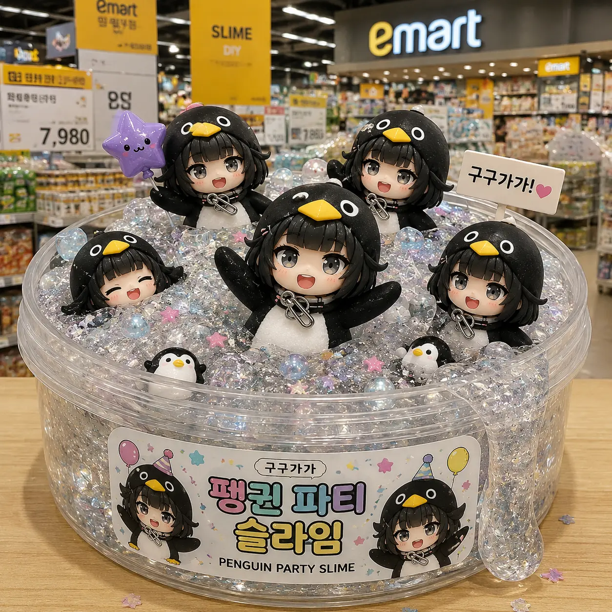 HuskyRate9631의 구구가가 파티 슬라임