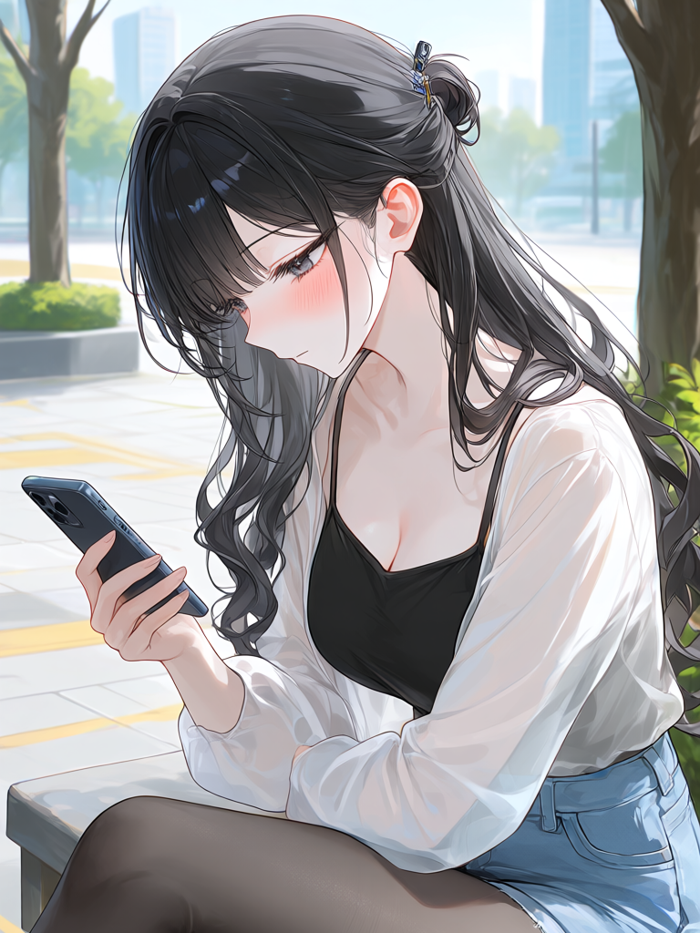 예쁜 그녀는 헌팅 대기 중 대표 이미지