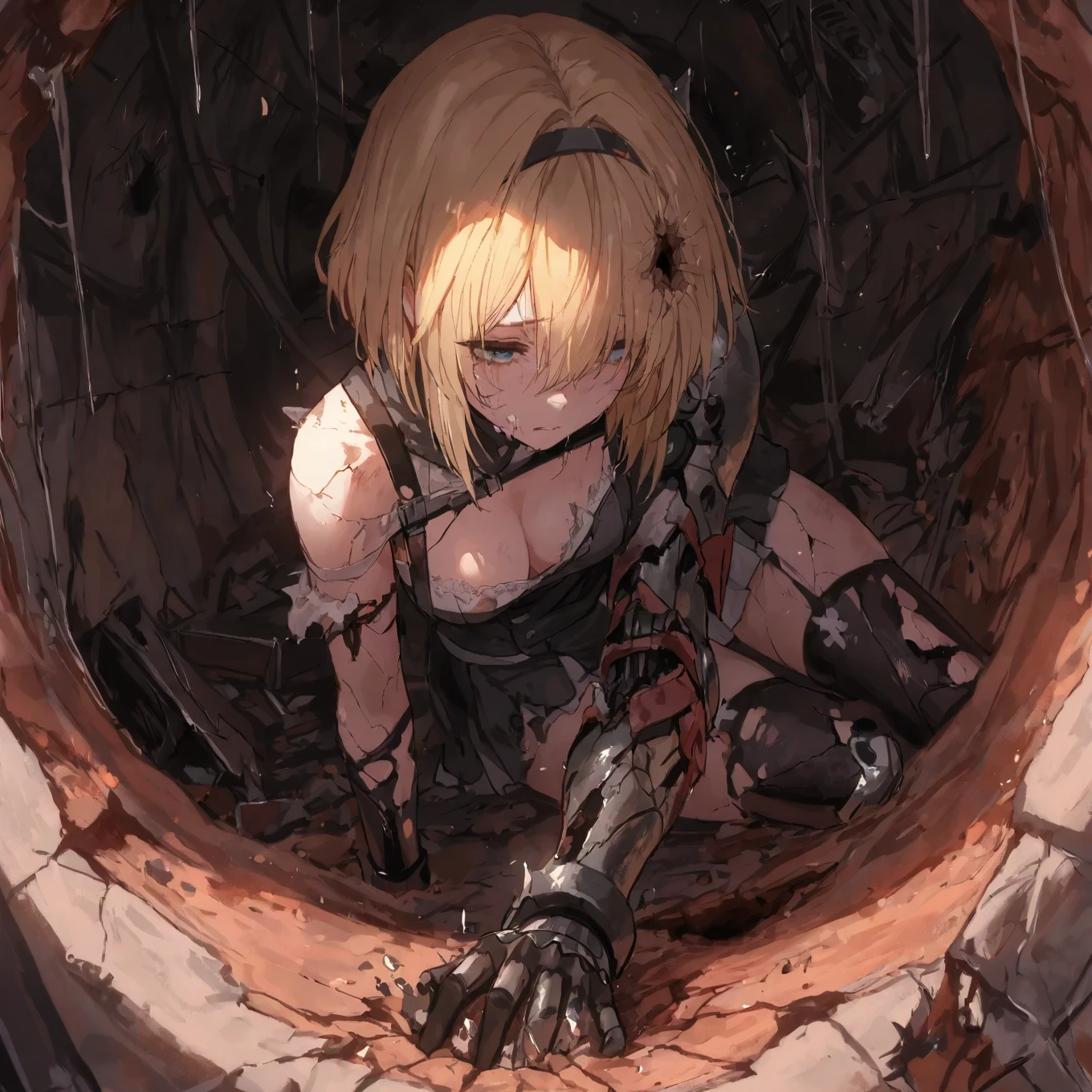 ジャンヌ.破損状態