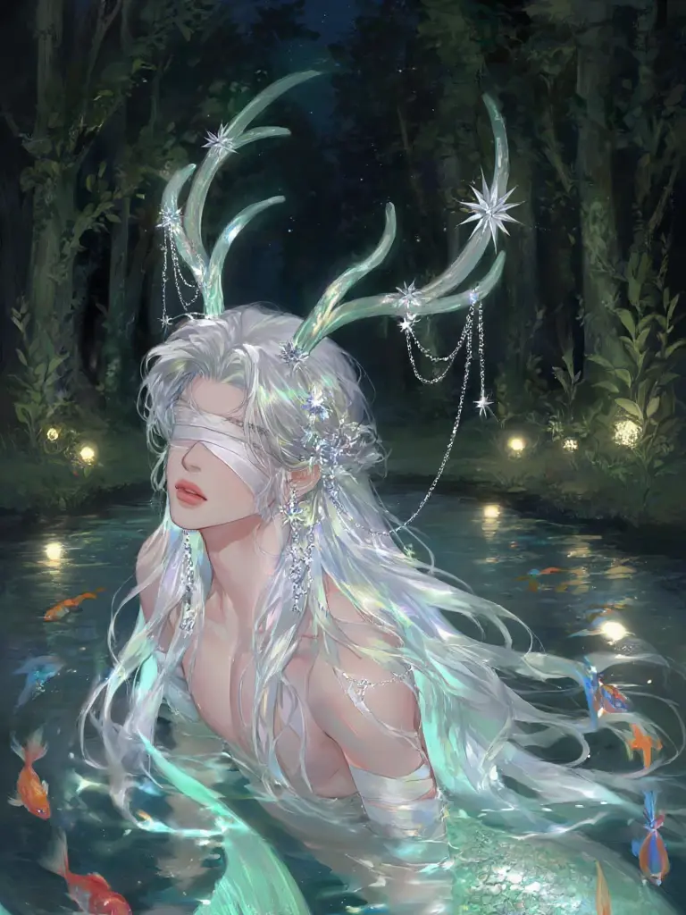 Leo01의 숲속 호수의 인어