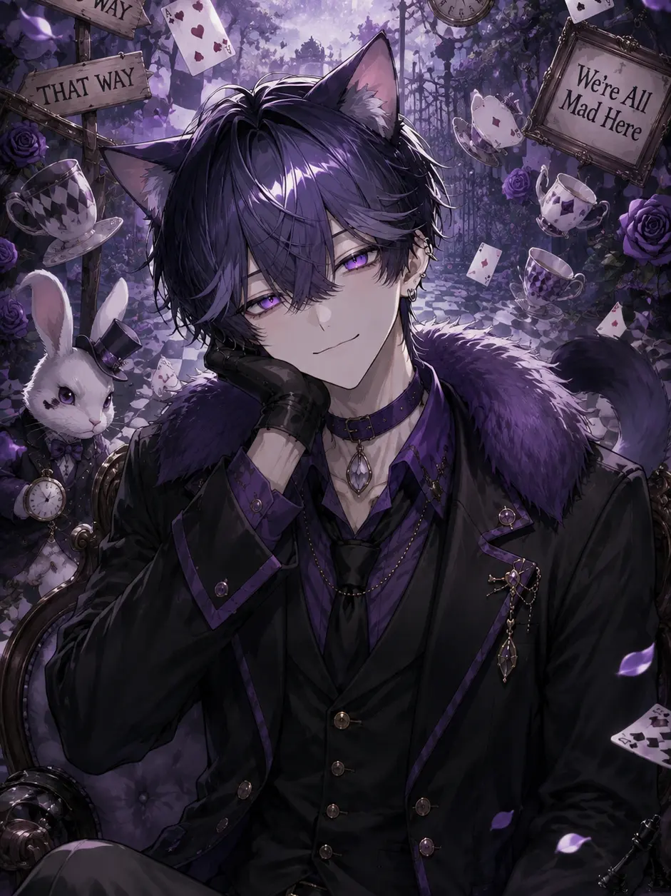tyatyamaru_suisan의 Tempted by the Trashy Cheshire Cat!