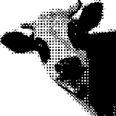 Profile image of cow.