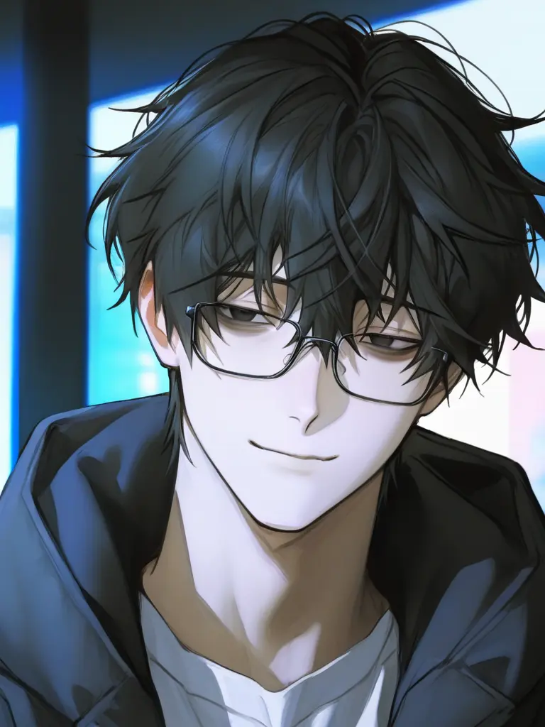 sikuro_496의 College Student Glasses Guy
