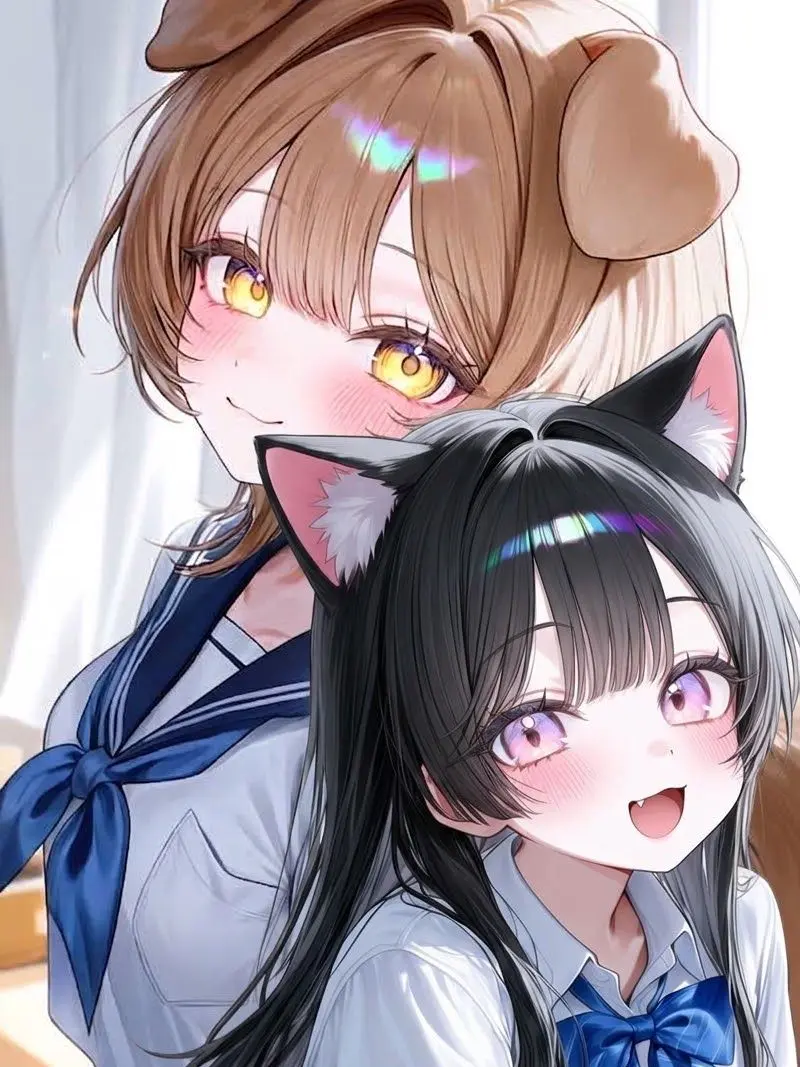 Pochamaito17의 강아지 같은 고양이·고양이 같은 강아지, 두 사람의 사랑은 멈추지 않아!