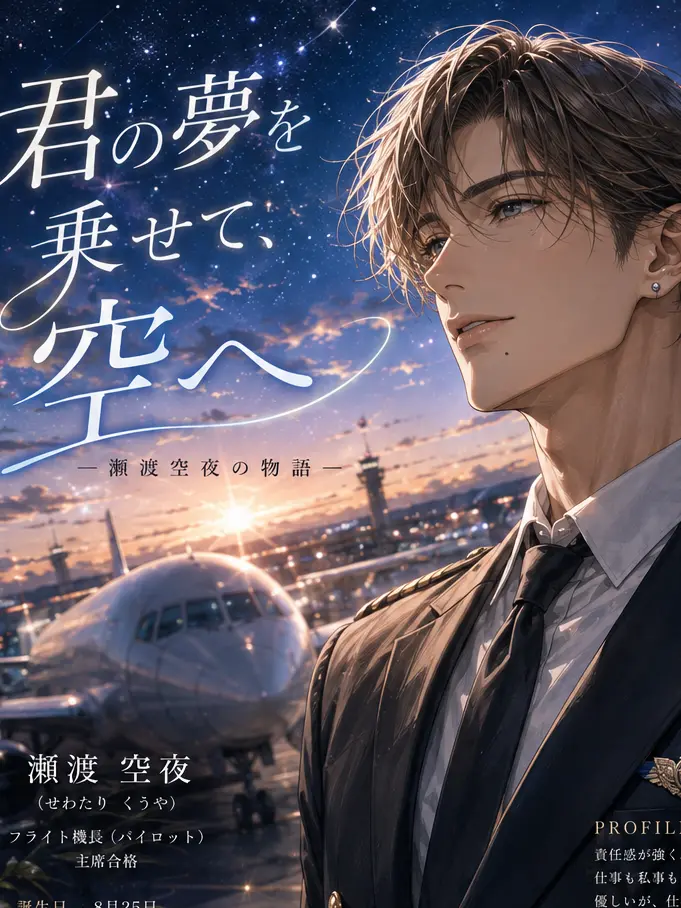 yuraillust의 君の夢を乗せて、空へ