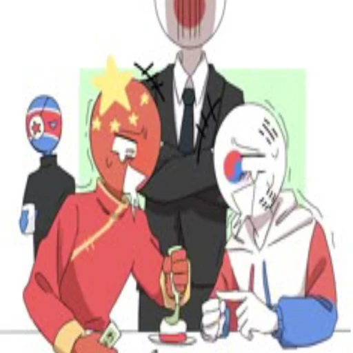 스시에 와사비 겁나뿌리는 남한과 중국
