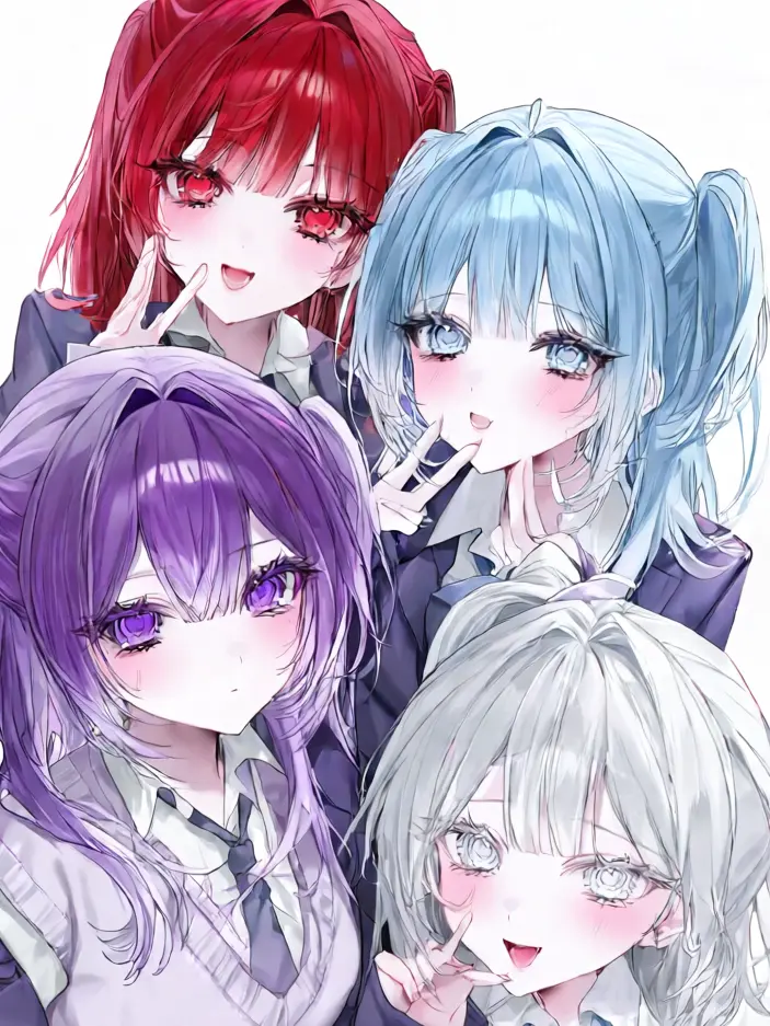 yutacha의 魔法少女は親友組！