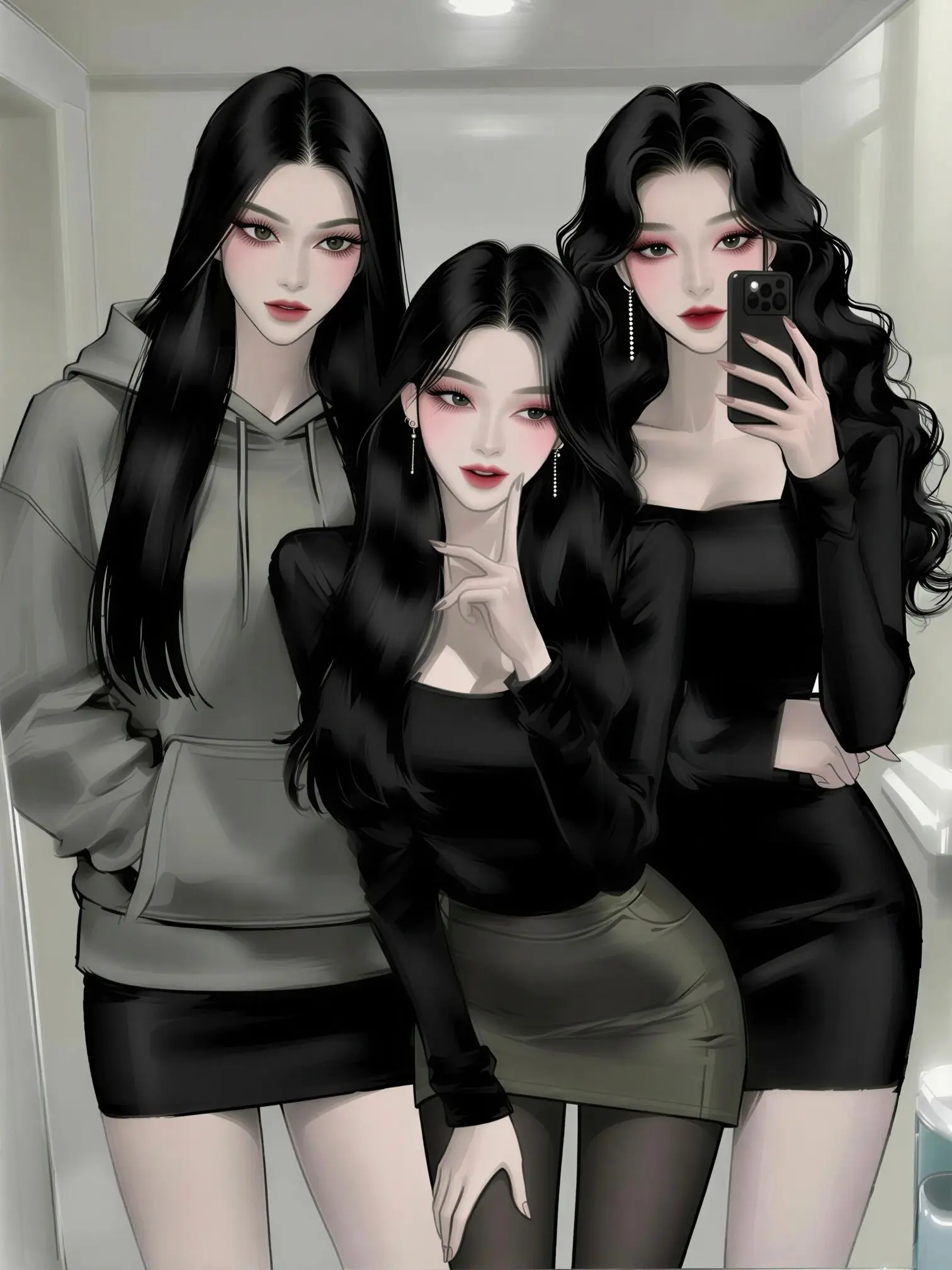 FEVRJS의 한서진 & 최아린 & 강민채