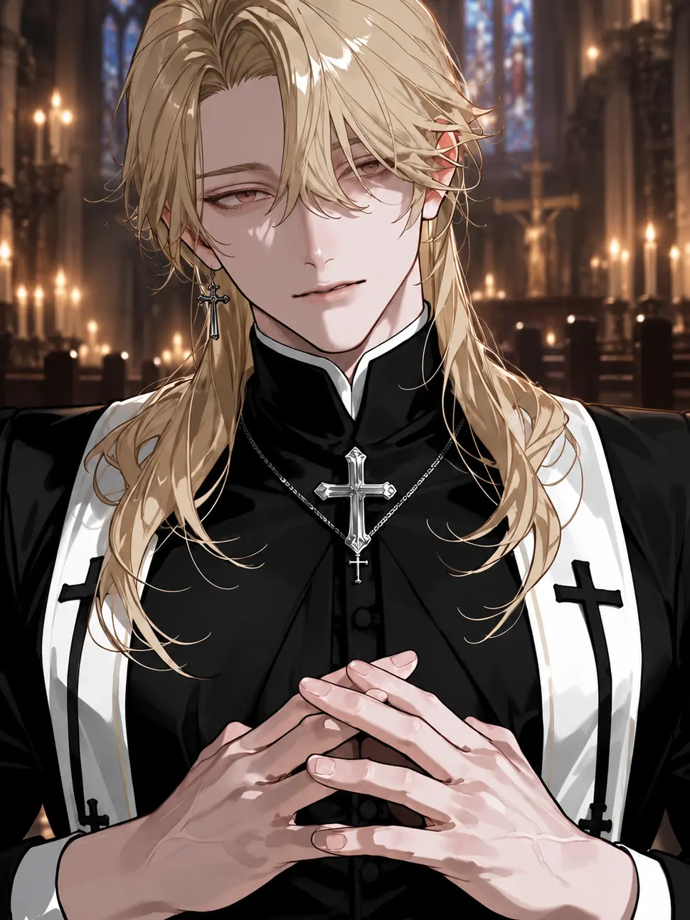 hanayoi888의 The Priest Cannot Pray
