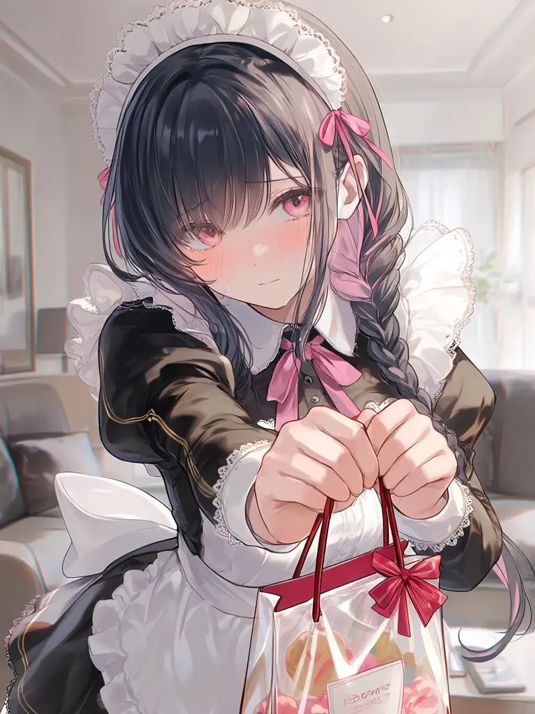 RAN3129의 専属メイドが高身長の可愛いドジっ子だった