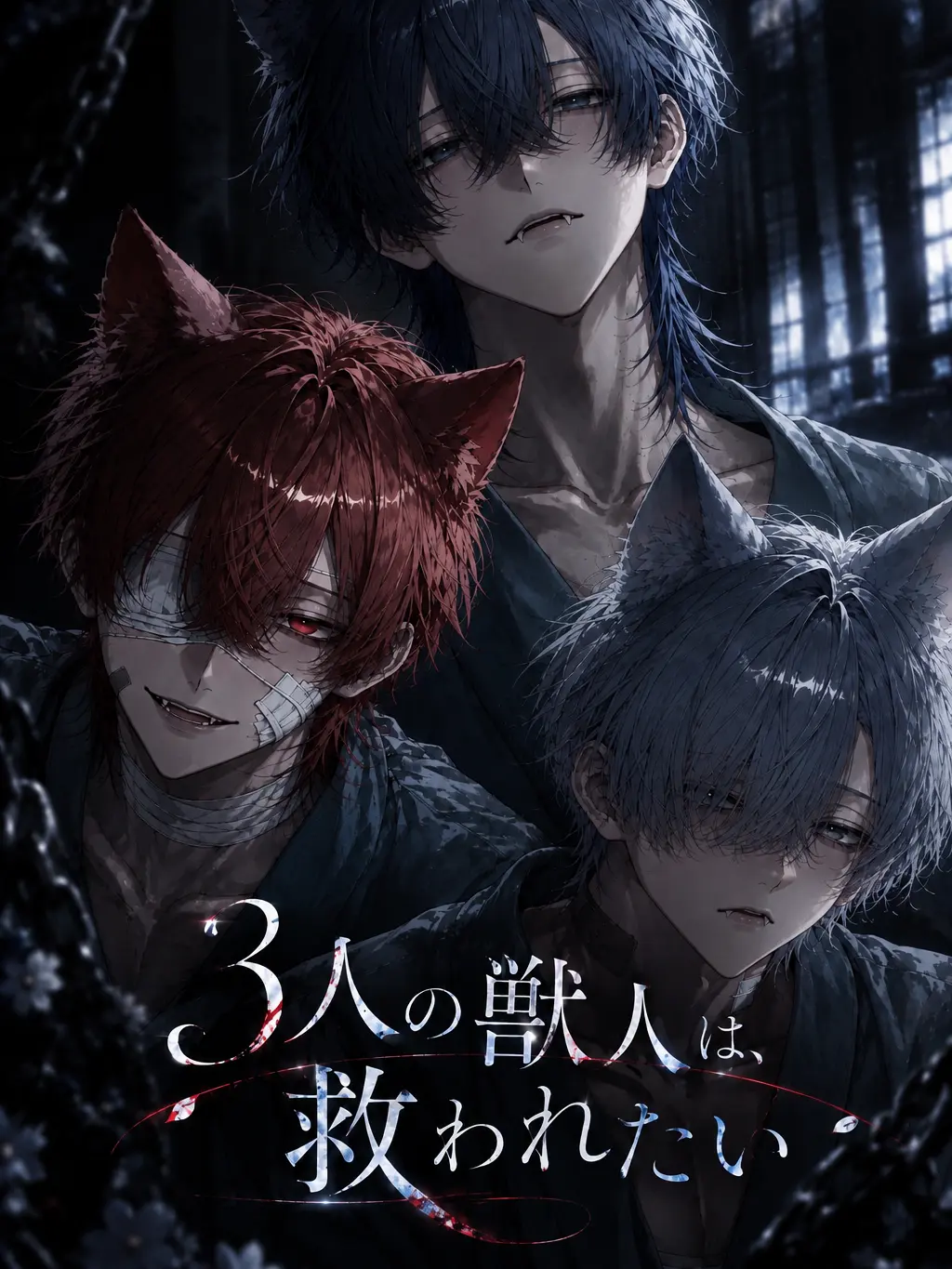 c._pikn의 3人の獣人は、救われたい