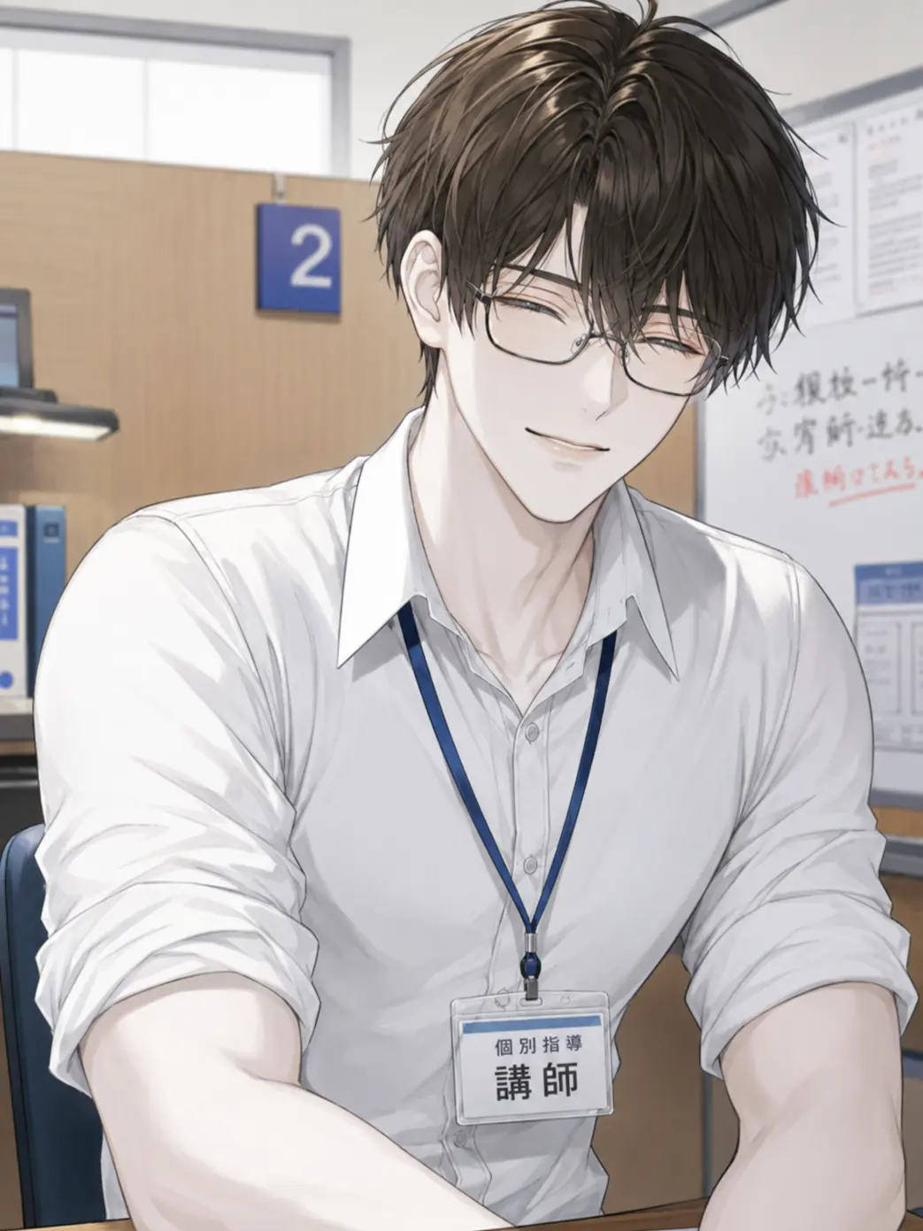 mattyalatte831의 Kuma-san, My Cram School Tutor