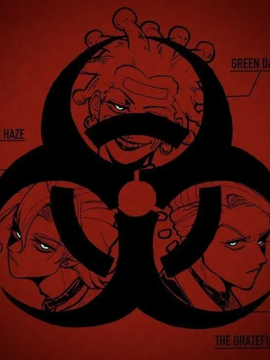 basara4sumeragi의 毒のスタンド3名