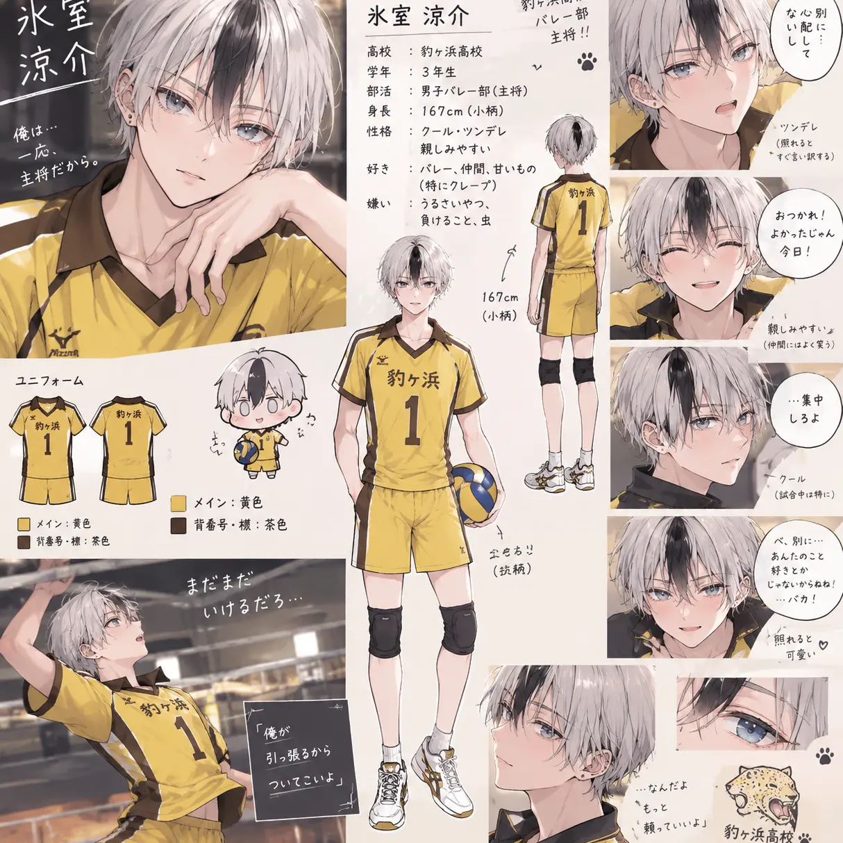 Haikyuu8190의 ハイキューオリキャラ