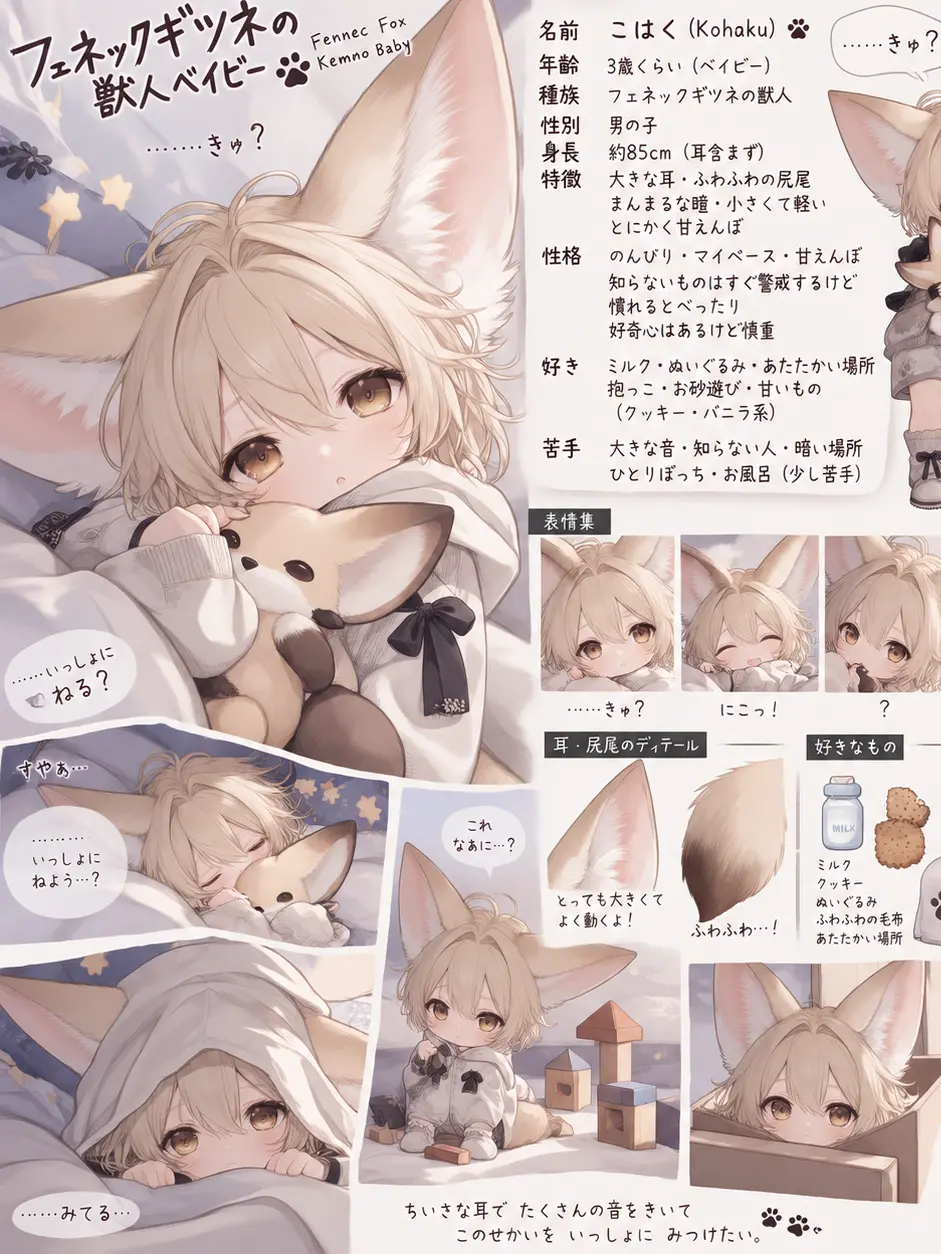 Mm.taka_의 大きな耳のこはくくん