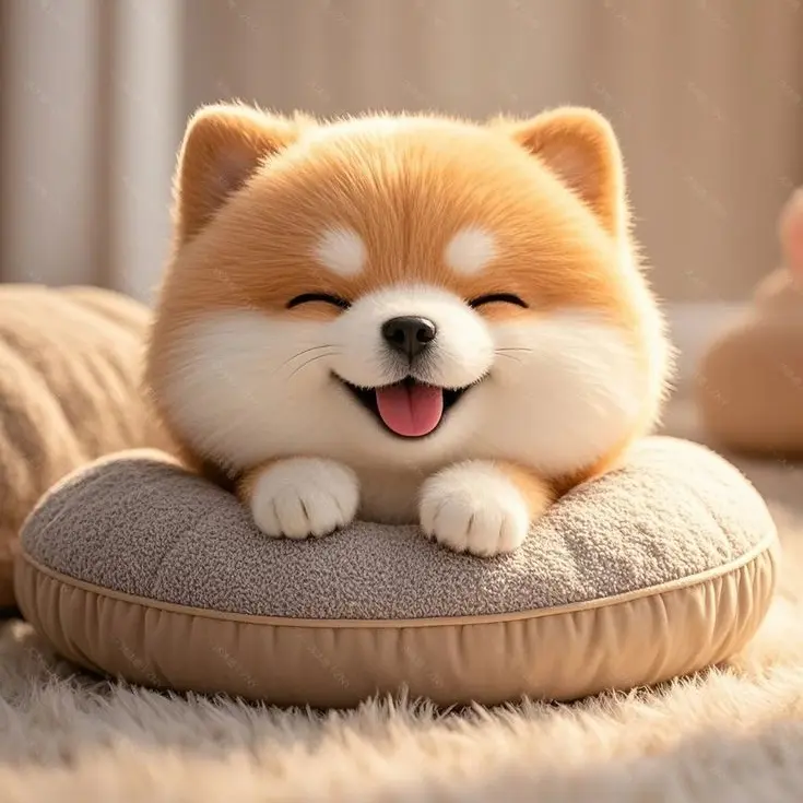 Mn37의 おにぎり屋さんの看板犬！