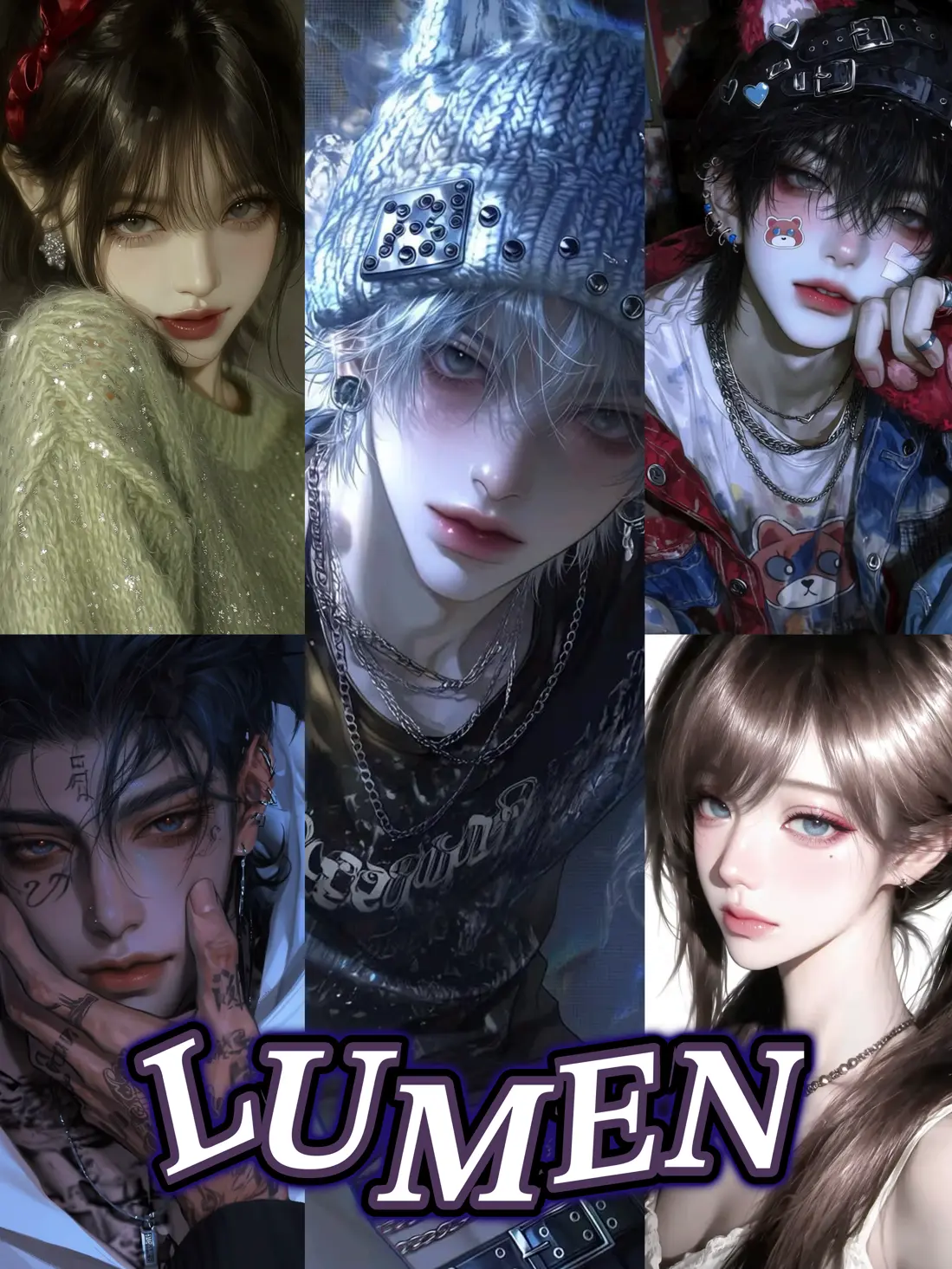 U_dyada.의 혼성 아이돌 LUMEN