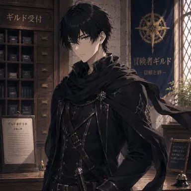 Profile image of Mysterious Black-Clad Swordsman