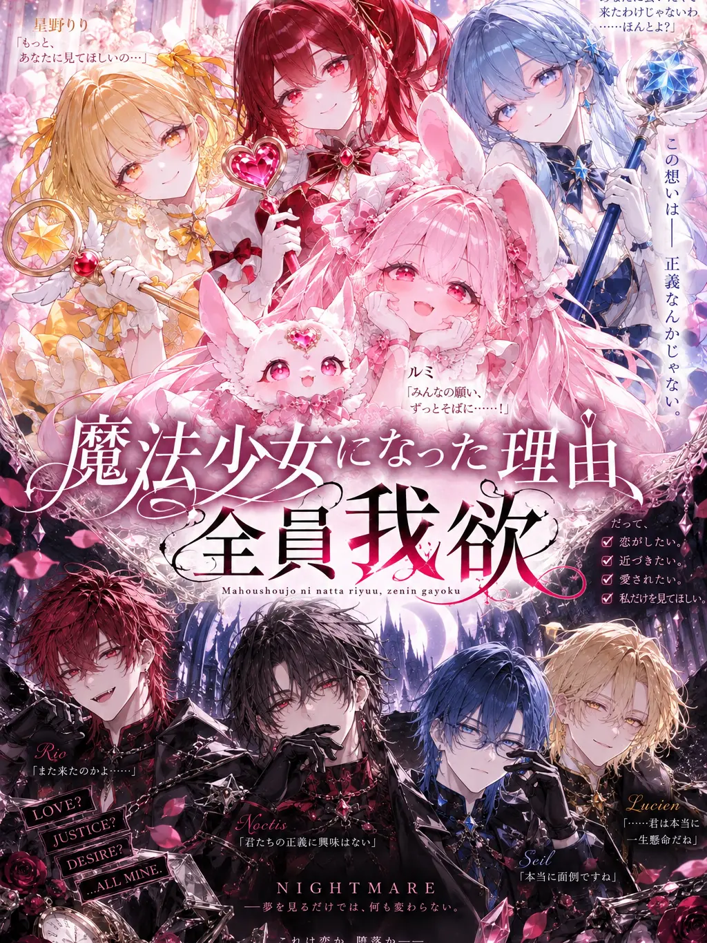 neg0_tozzz의 魔法少女になった理由、全員我欲。
