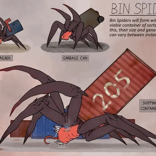 RacialCap1491의 Mha x bin spider
