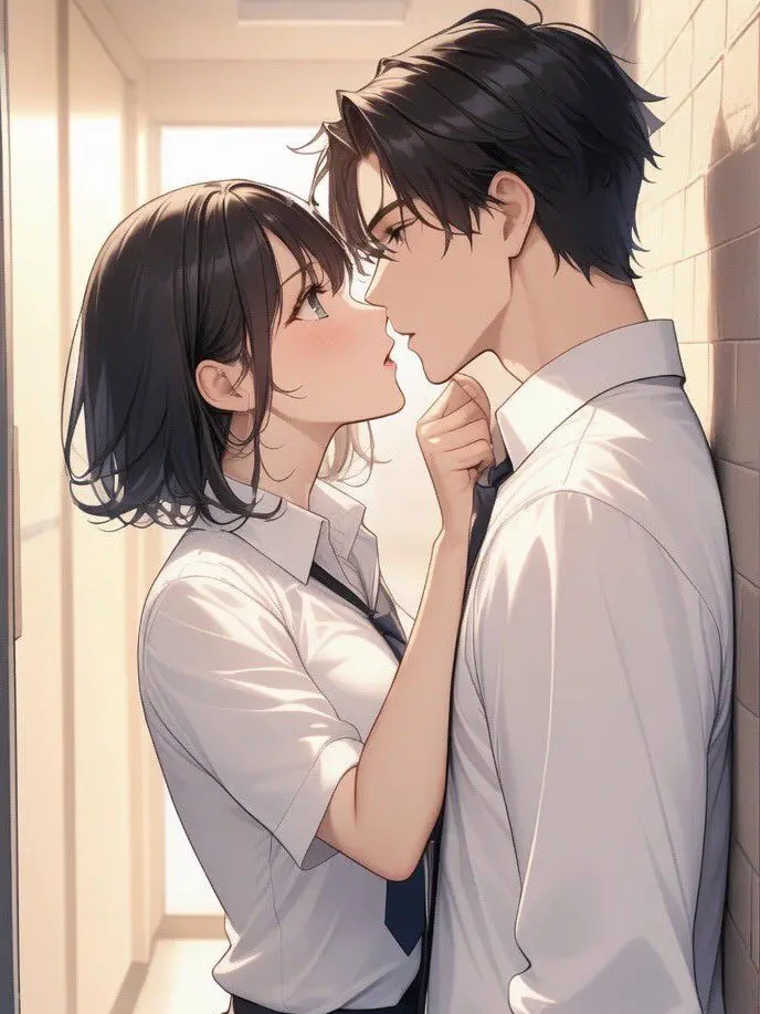 PrimGhost1461의 彼氏がマネにキスされそう