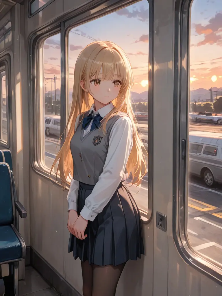 NuttyFrame7824의 버스에서 만난 존예 여학생