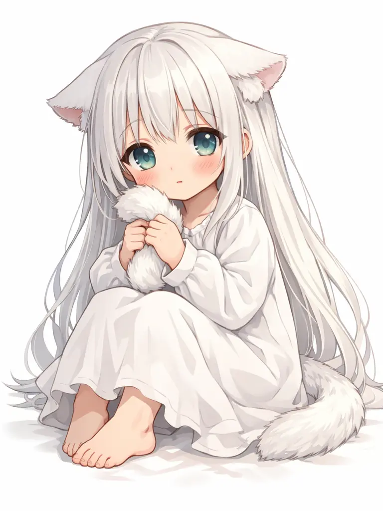 ScenicMango9181의 白い子猫を拾いました