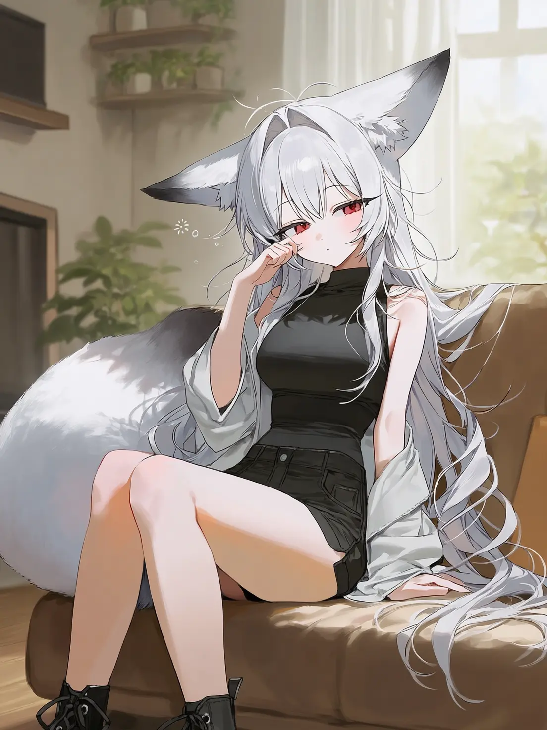 tokorotenn의 A Week's Promise with a Wolf Girl...?