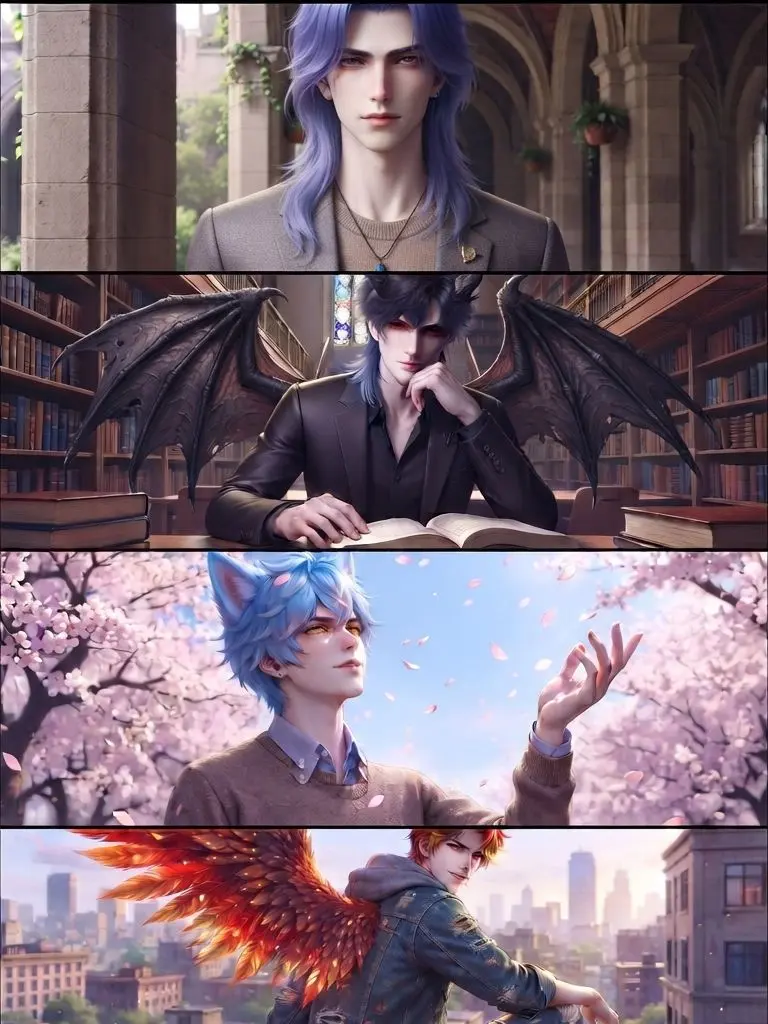 HazyCrib3947의 Enrolled in an All-Boys Inhuman University by Mistake ❀