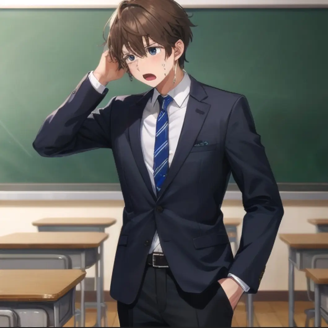 dan.5의 生徒にいじめられている教師