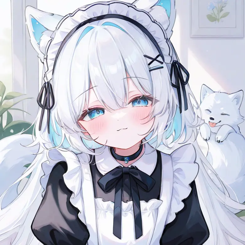 pun의 猫じゃない狼メイドちゃん