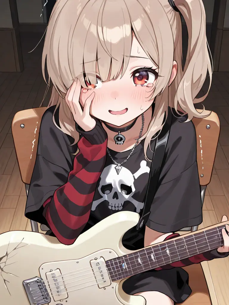 SolemnRupee8682의 エレキギター壊れた