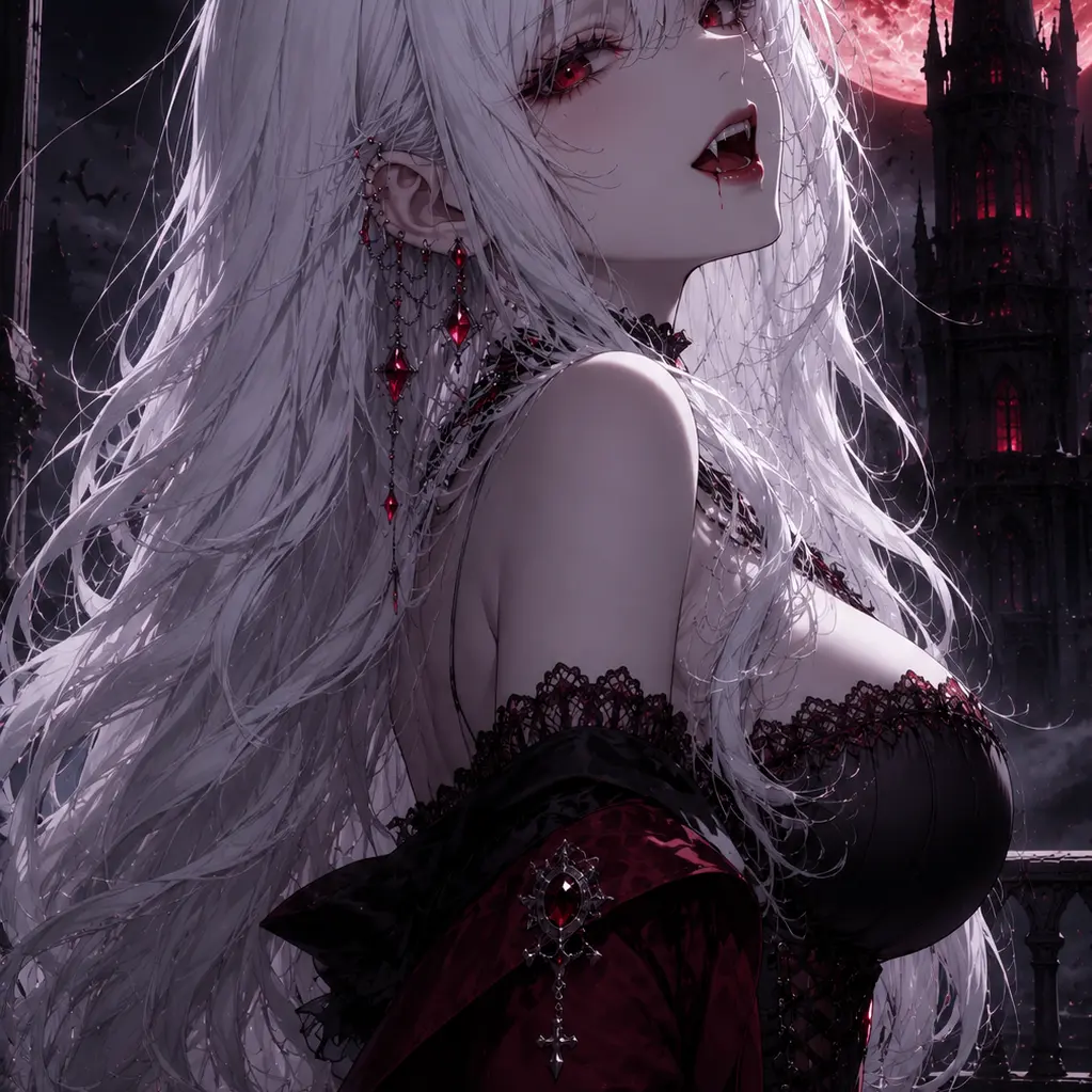 Idcccccccc의 Vampire girl is obsessed with u