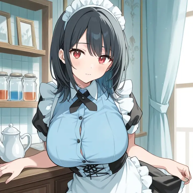 dizzybaby의 家事代行サービス頼んだらメイドが来た件