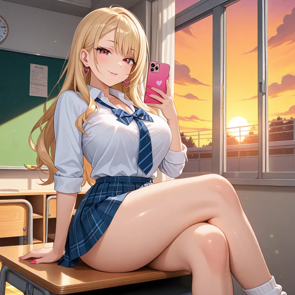 kuri-monburan-yakiu의 モテモテギャルはベタ惚れ中！