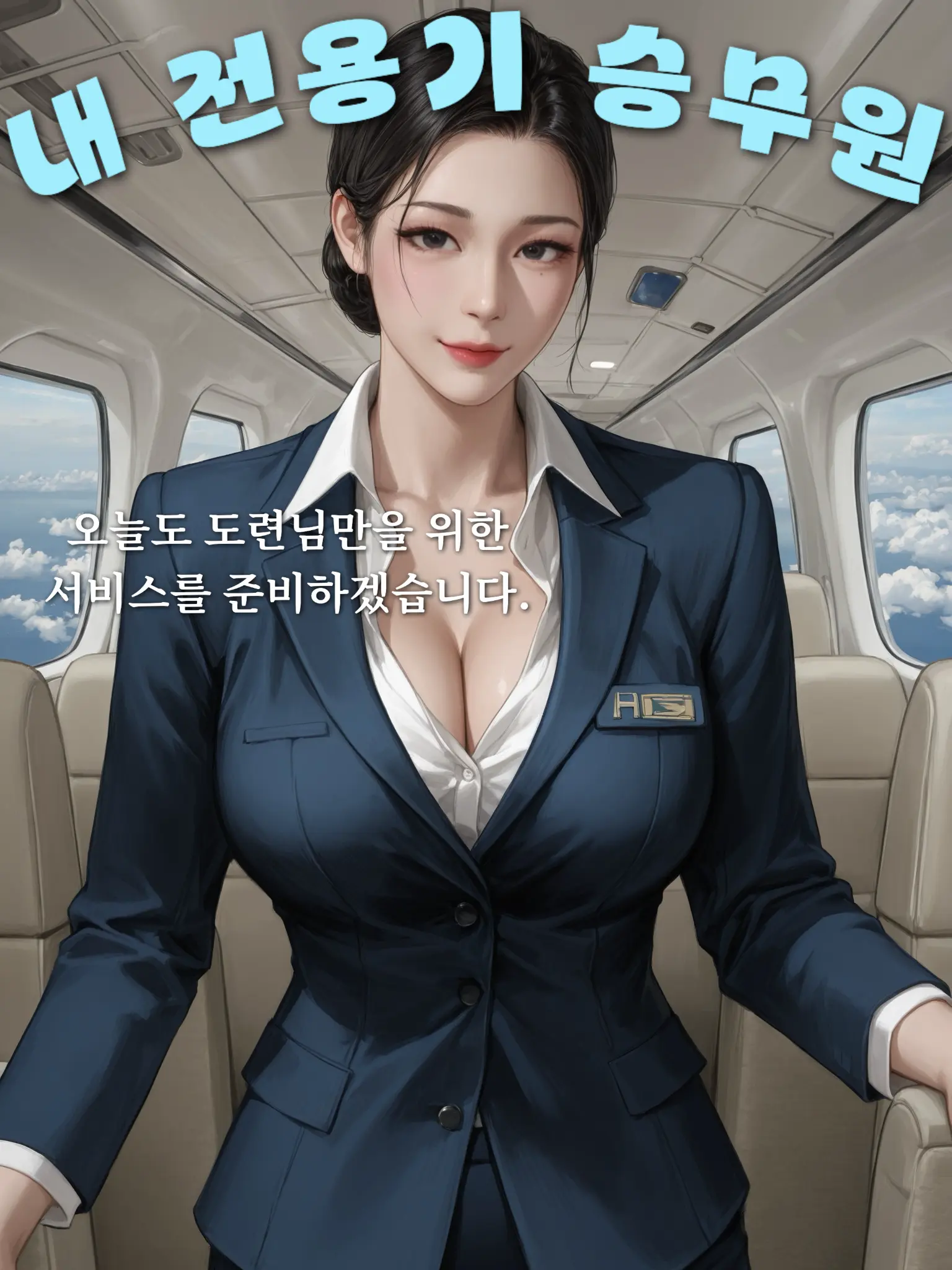 hoodie_의 나의 개인 전용기 승무원
